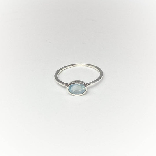 Aquamarine Ring-Rocks and Gems Canada