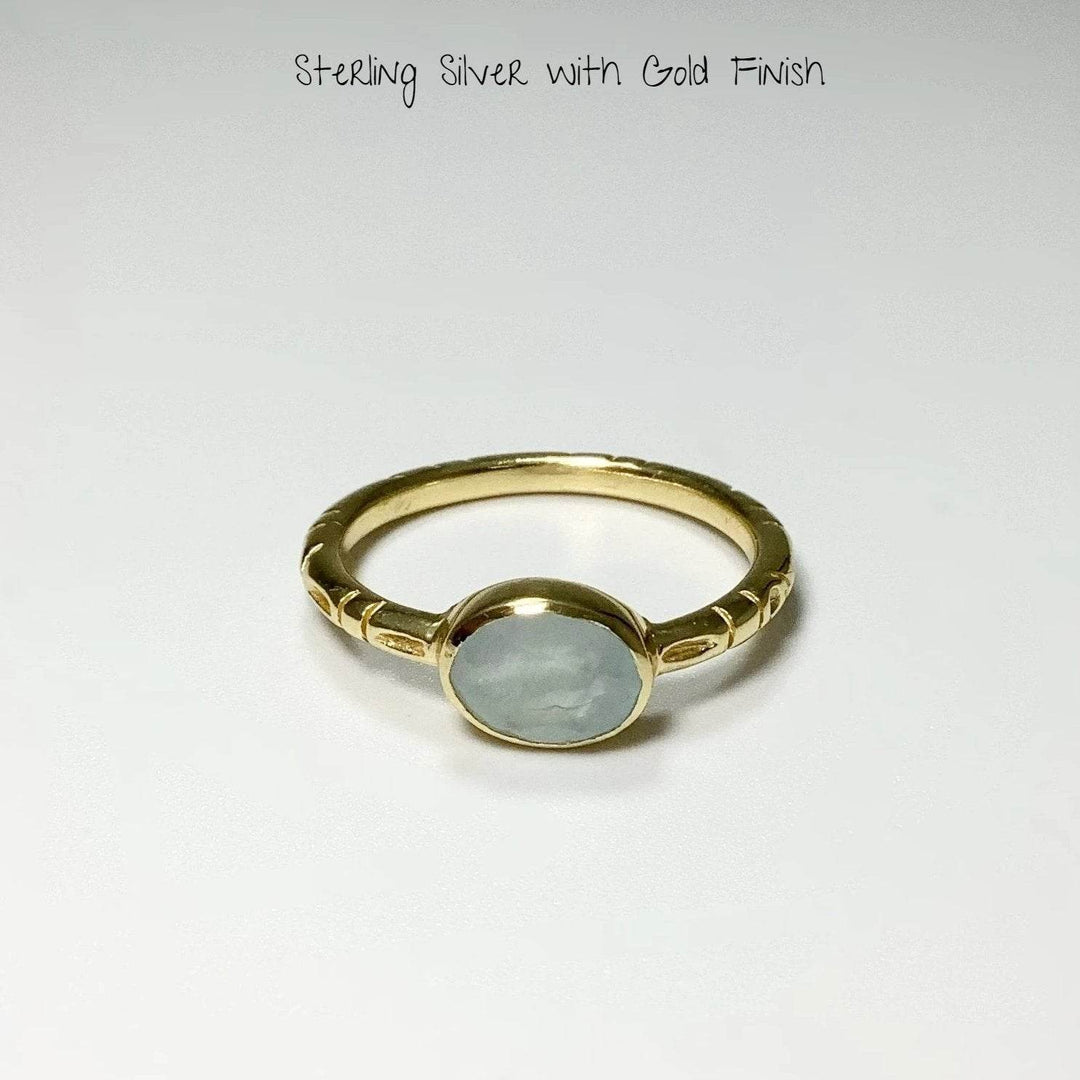 Aquamarine Ring-Rocks and Gems Canada
