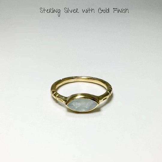 Aquamarine Ring-Rocks and Gems Canada