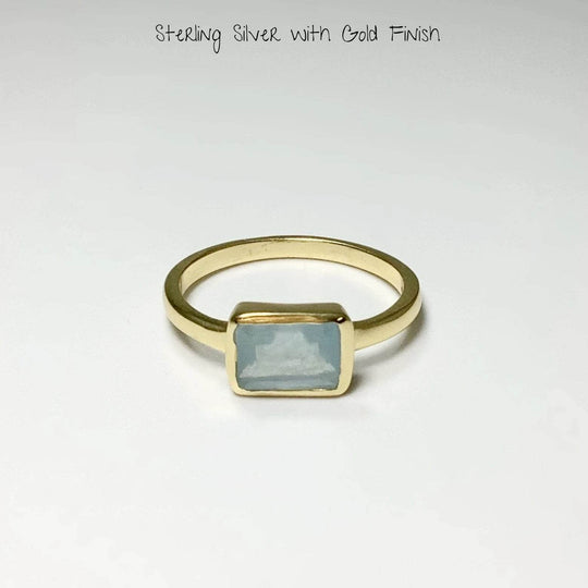 Aquamarine Ring-Rocks and Gems Canada