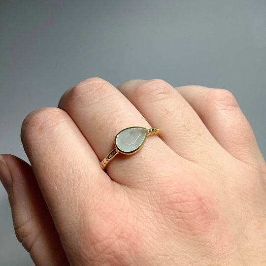 Aquamarine Ring-Rocks and Gems Canada