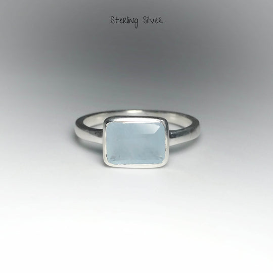 Aquamarine Ring-Rocks and Gems Canada