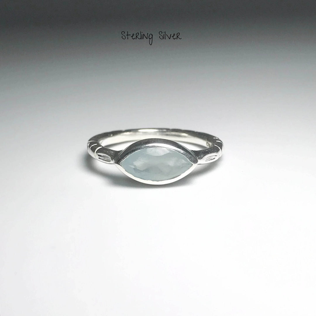 Aquamarine Ring-Rocks and Gems Canada