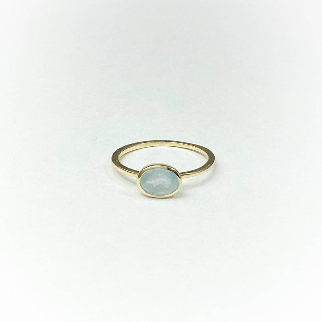 Aquamarine Ring-Rocks and Gems Canada