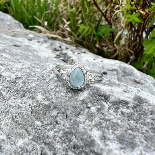 Aquamarine Ring-Rocks and Gems Canada
