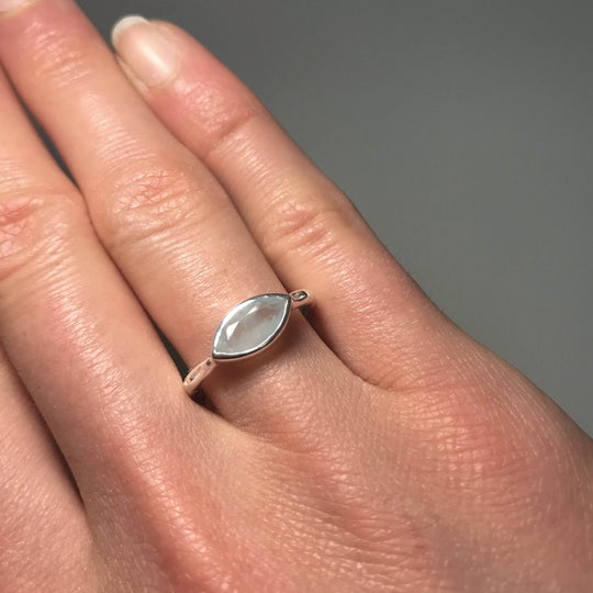 Aquamarine Ring-Rocks and Gems Canada