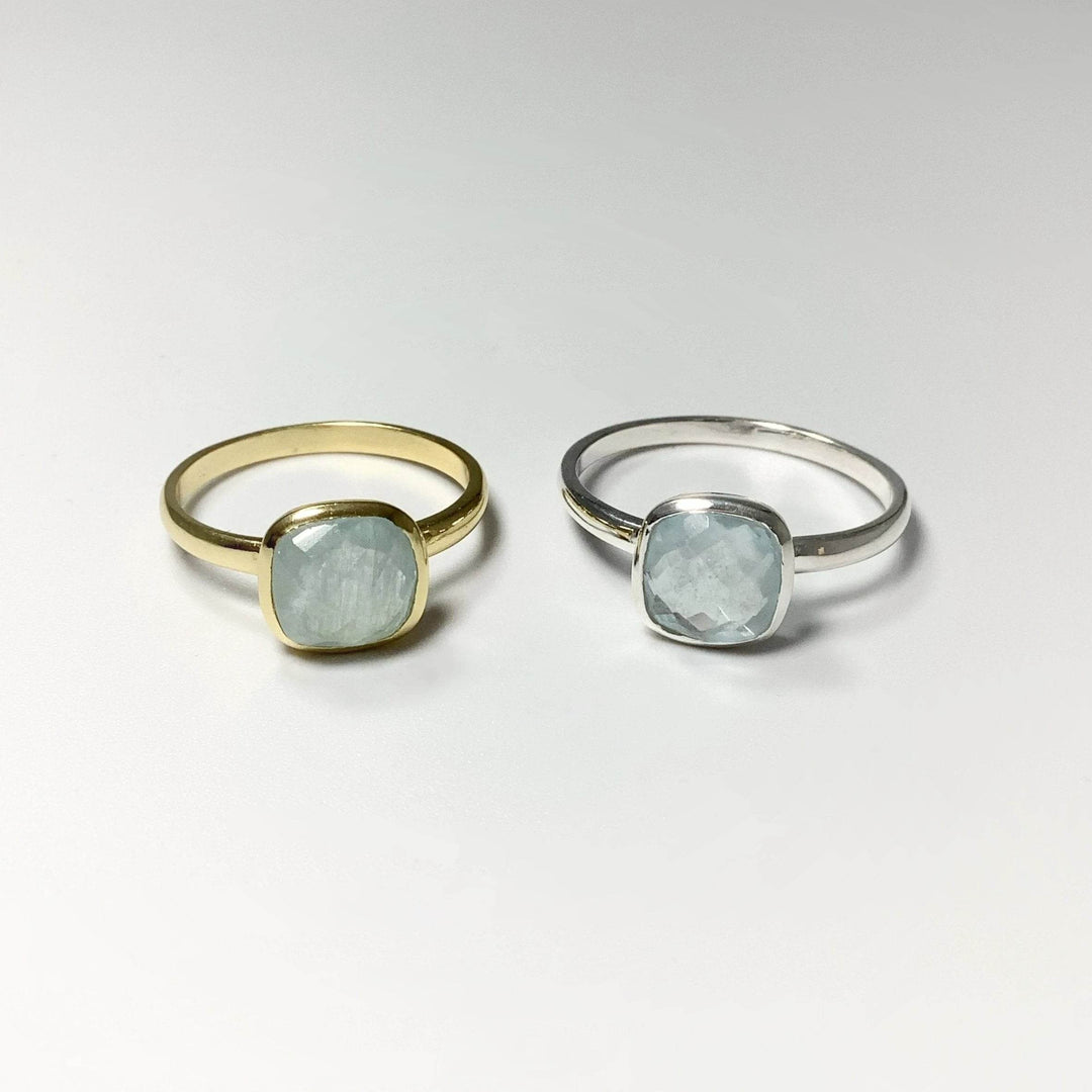 Aquamarine Ring-Rocks and Gems Canada