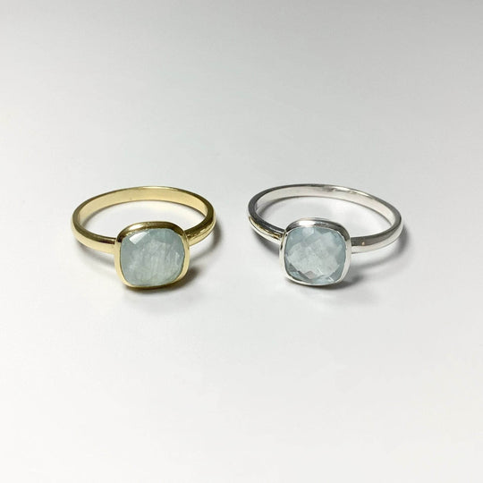 Aquamarine Ring-Rocks and Gems Canada