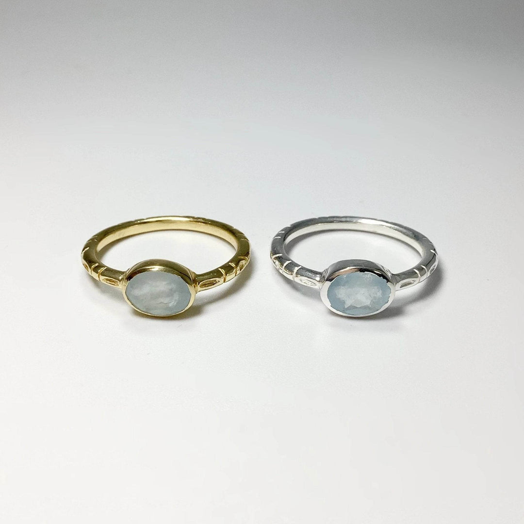 Aquamarine Ring-Rocks and Gems Canada