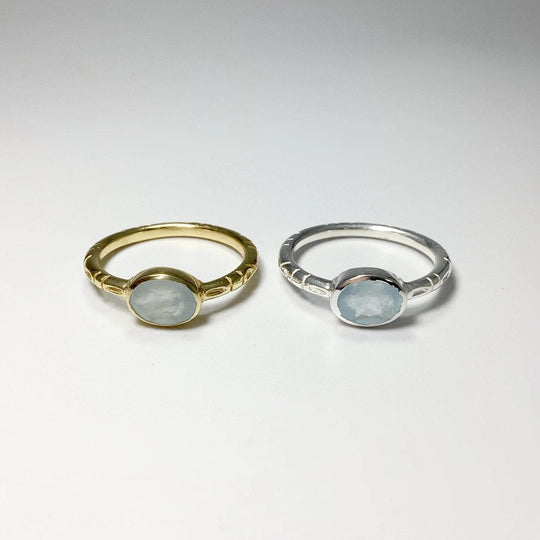 Aquamarine Ring-Rocks and Gems Canada