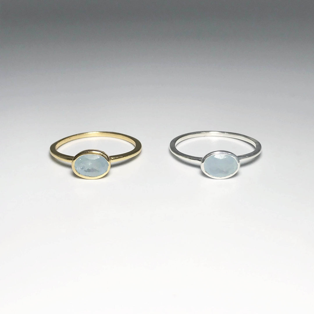 Aquamarine Ring-Rocks and Gems Canada
