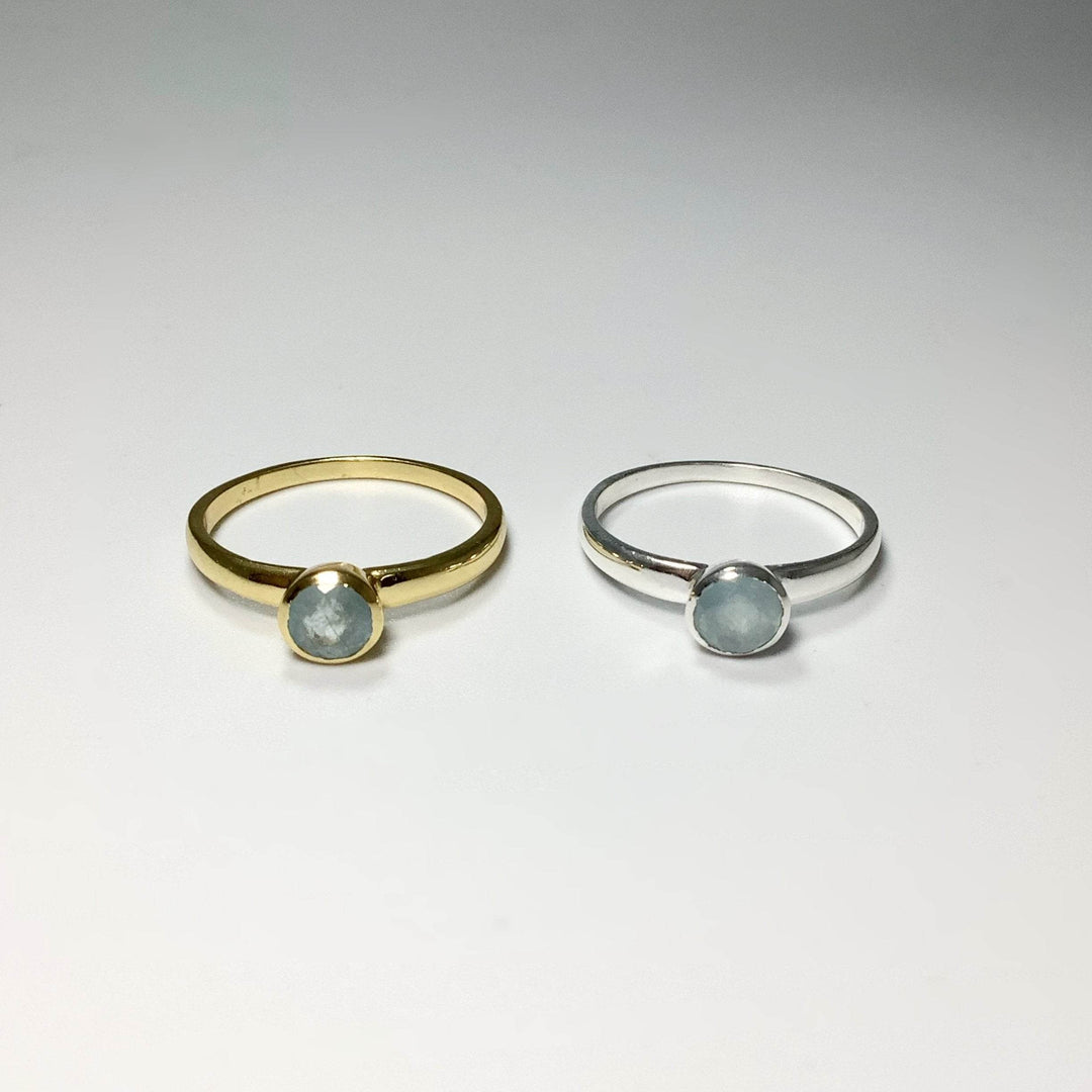 Aquamarine Ring-Rocks and Gems Canada