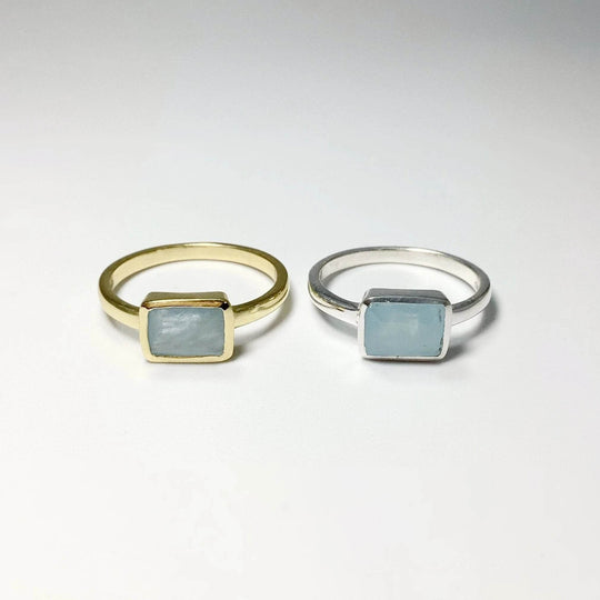 Aquamarine Ring-Rocks and Gems Canada
