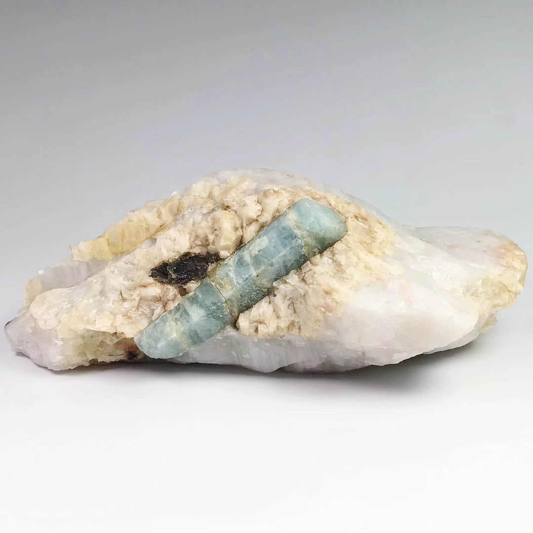 Aquamarine in Matrix-Rocks and Gems Canada
