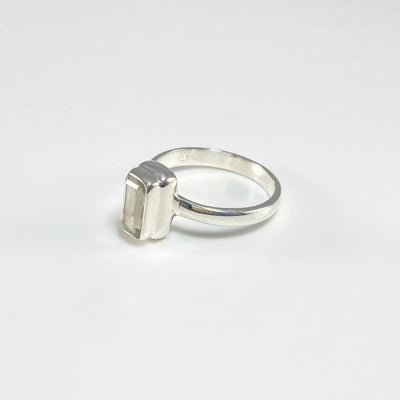 Green Amethyst Ring