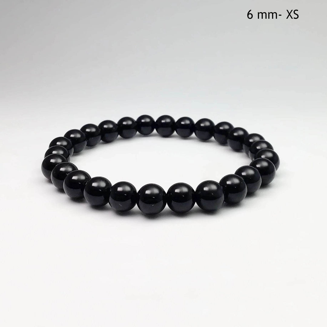 Black Onyx Beaded Bracelet-Rocks and Gems Canada