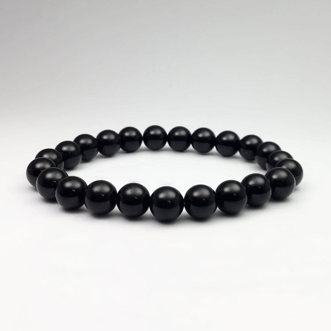 Black Onyx Beaded Bracelet-Rocks and Gems Canada