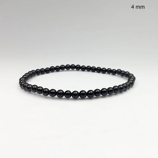 Black Onyx Beaded Bracelet-Rocks and Gems Canada