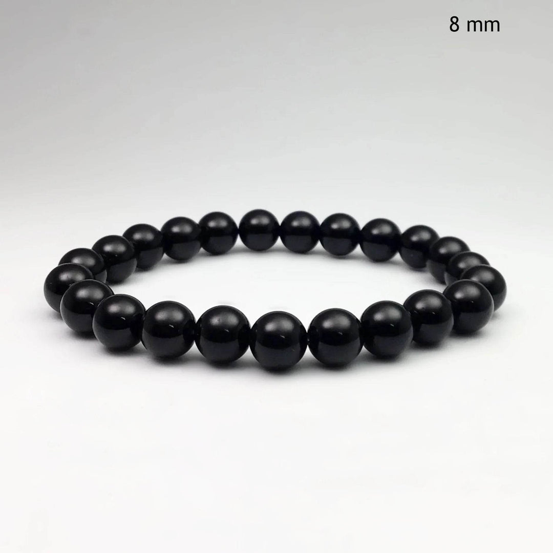 Black Onyx Beaded Bracelet-Rocks and Gems Canada