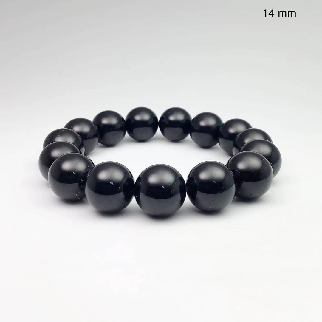 Black Onyx Beaded Bracelet-Rocks and Gems Canada