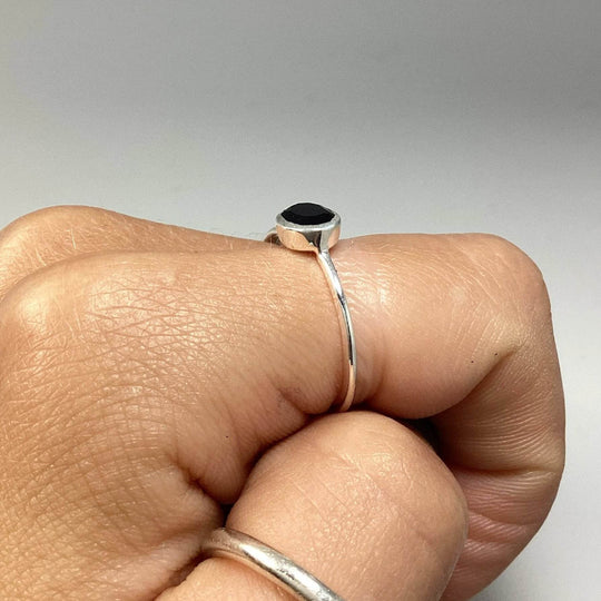 Black Onyx Ring-Rocks and Gems Canada