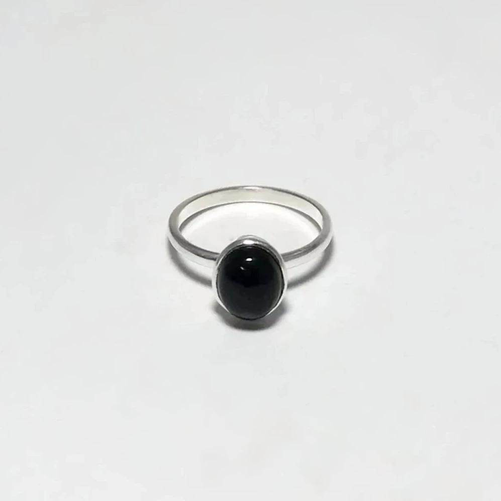 Black Onyx Ring-Rocks and Gems Canada