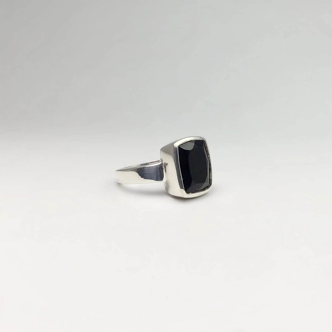 Black Onyx Ring-Rocks and Gems Canada