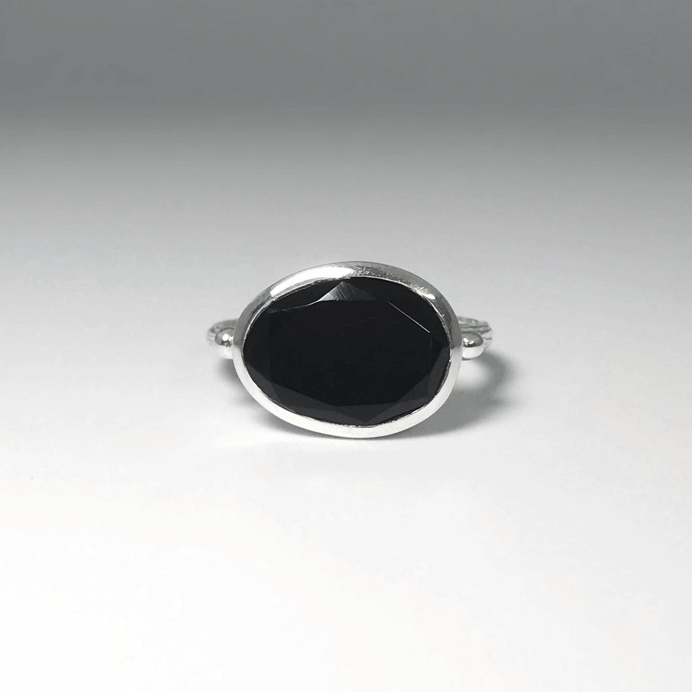 Black Onyx Ring-Rocks and Gems Canada
