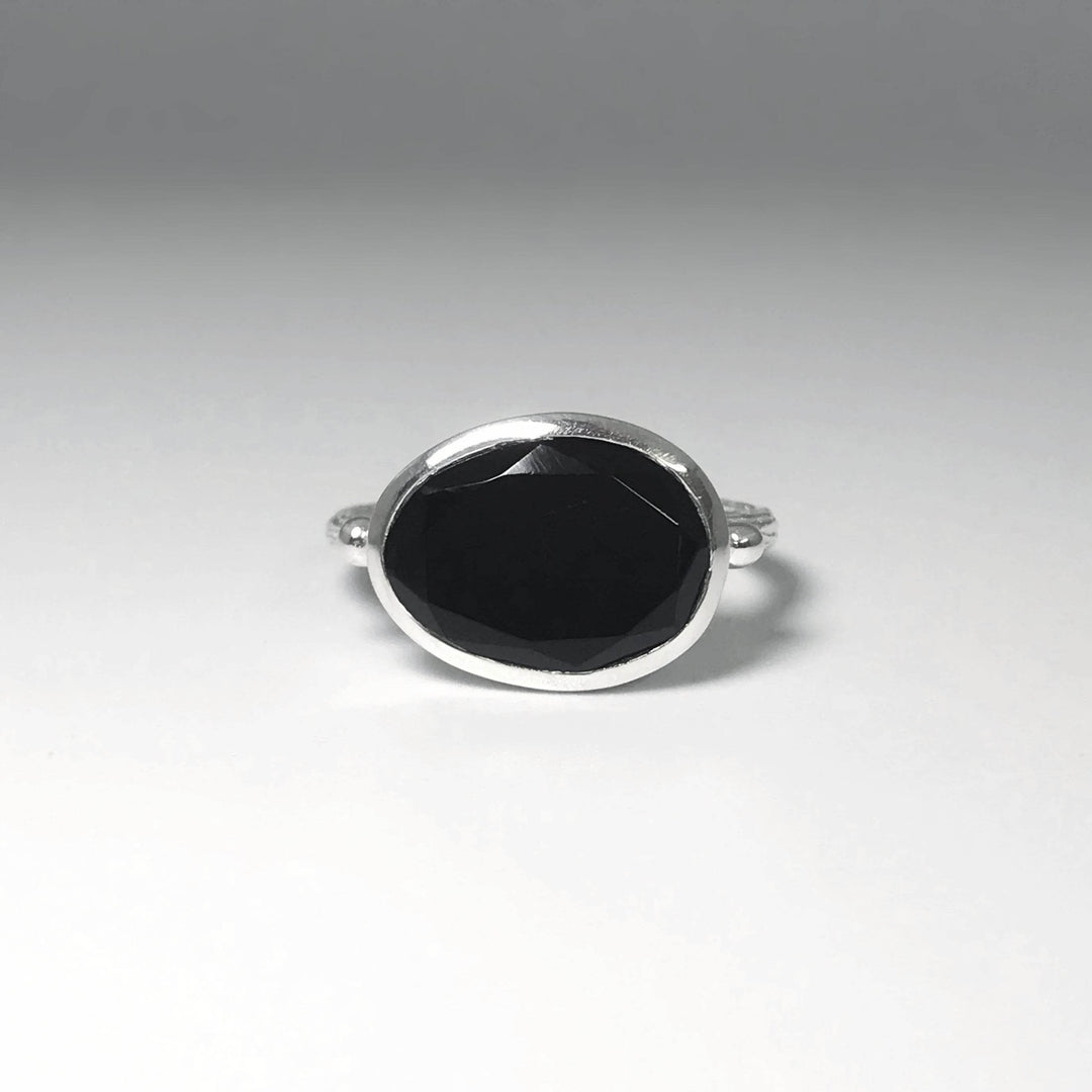 Black Onyx Ring-Rocks and Gems Canada