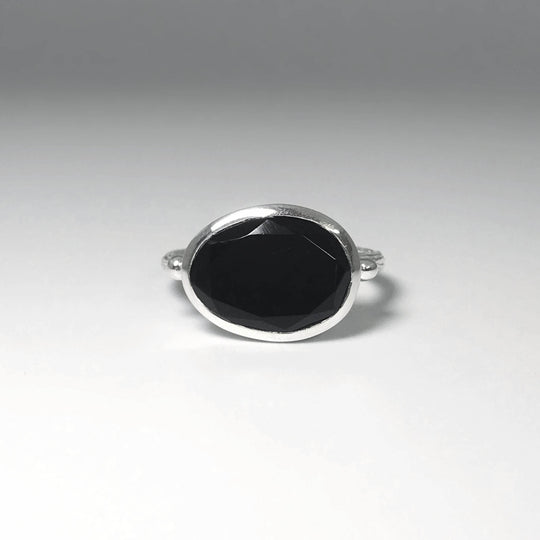 Black Onyx Ring-Rocks and Gems Canada