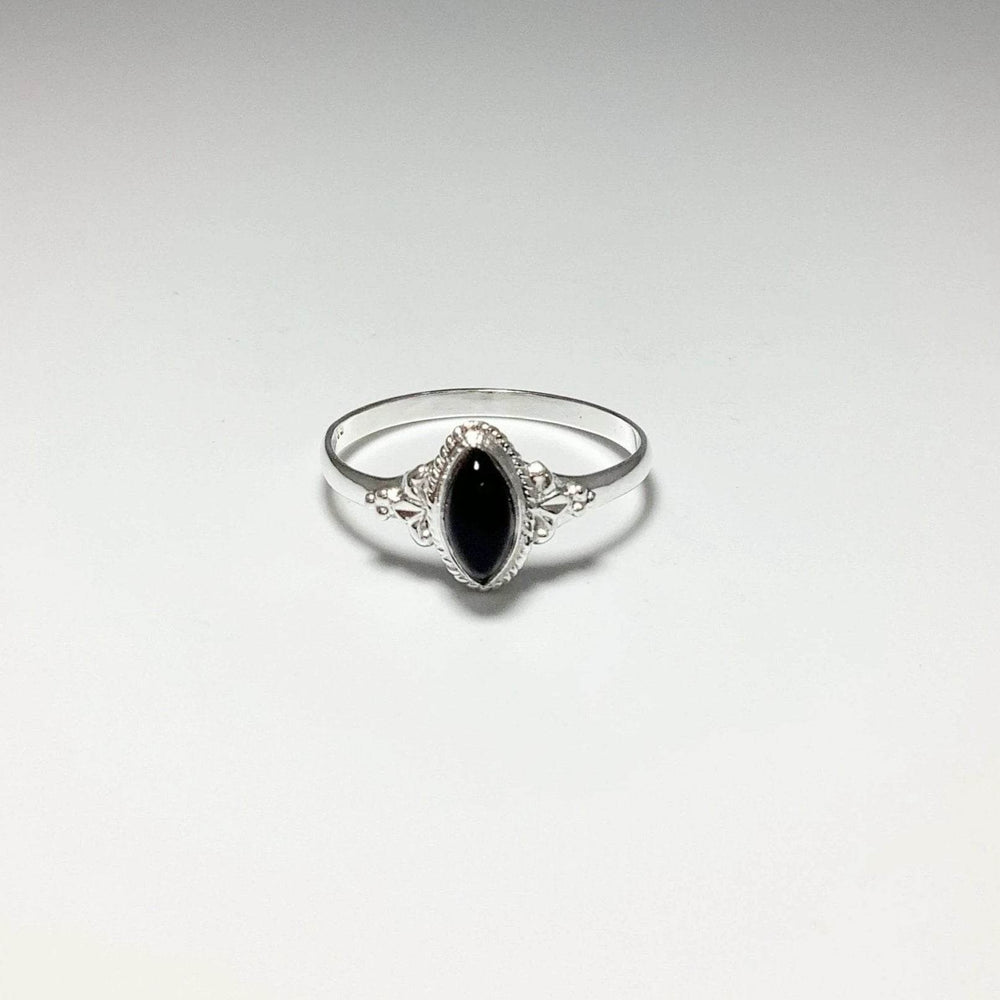 Black Onyx Ring-Rocks and Gems Canada