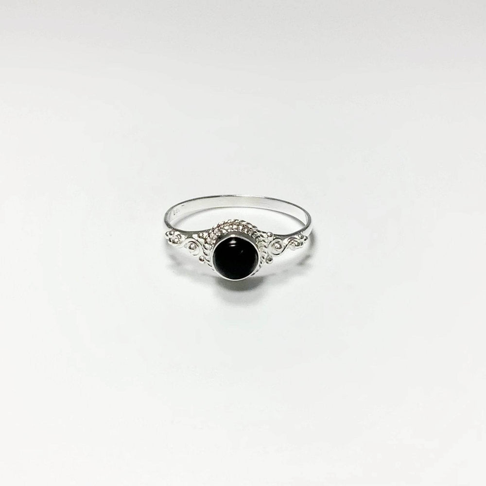 Black Onyx Ring-Rocks and Gems Canada