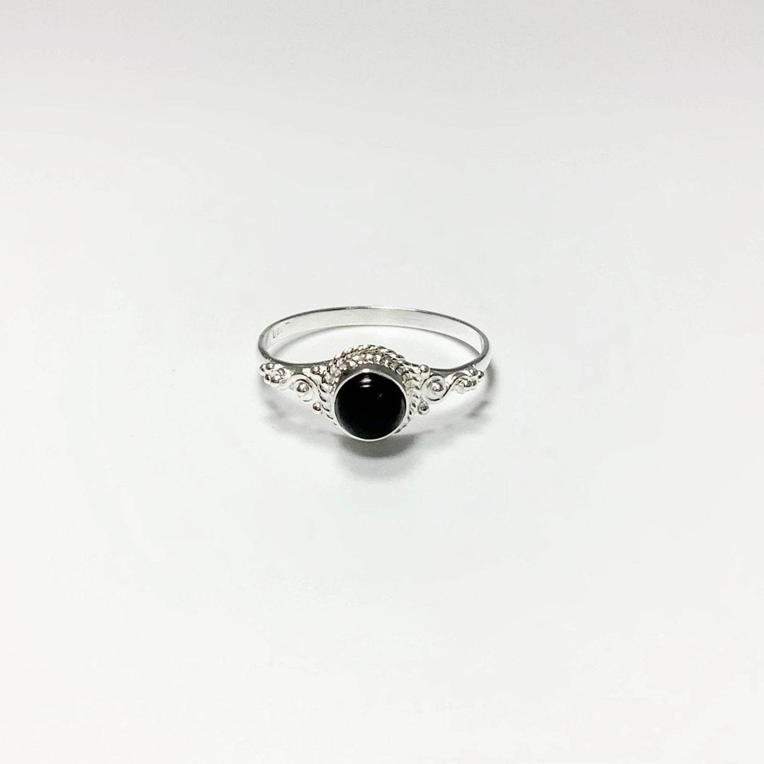 Black Onyx Ring-Rocks and Gems Canada