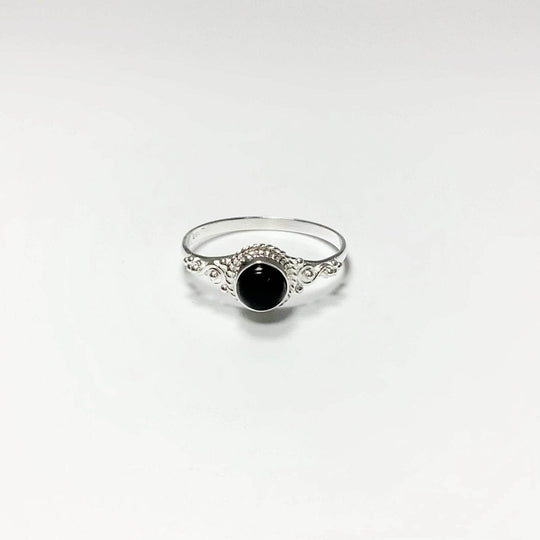 Black Onyx Ring-Rocks and Gems Canada