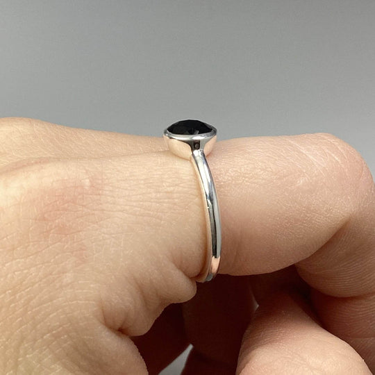 Black Onyx Ring-Rocks and Gems Canada