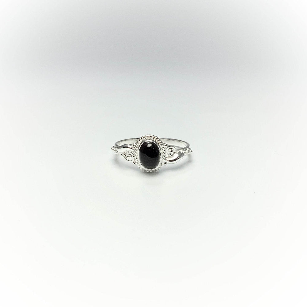 Black Onyx Ring-Rocks and Gems Canada
