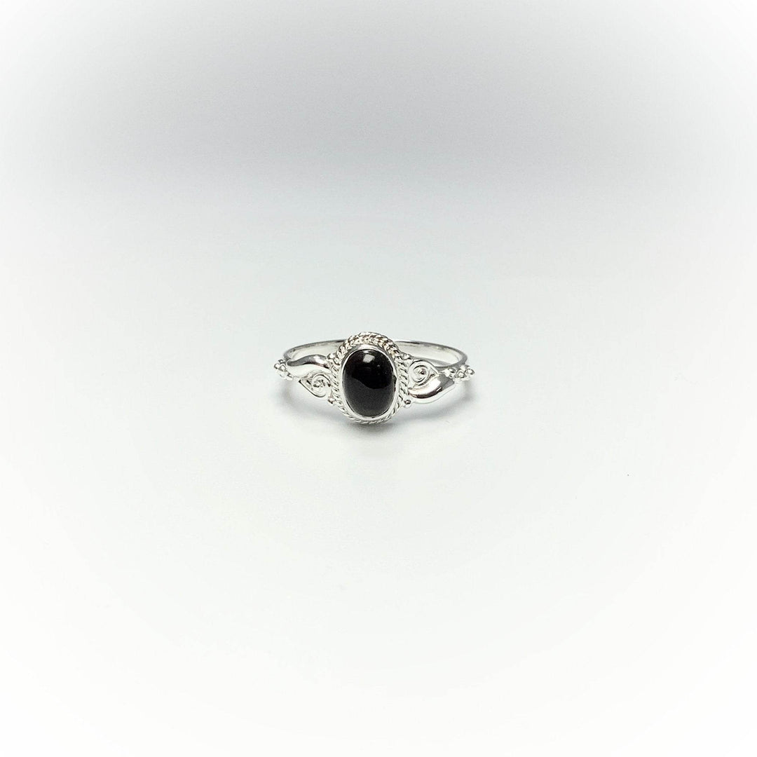 Black Onyx Ring-Rocks and Gems Canada