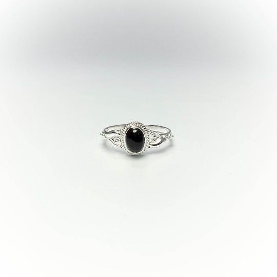 Black Onyx Ring-Rocks and Gems Canada