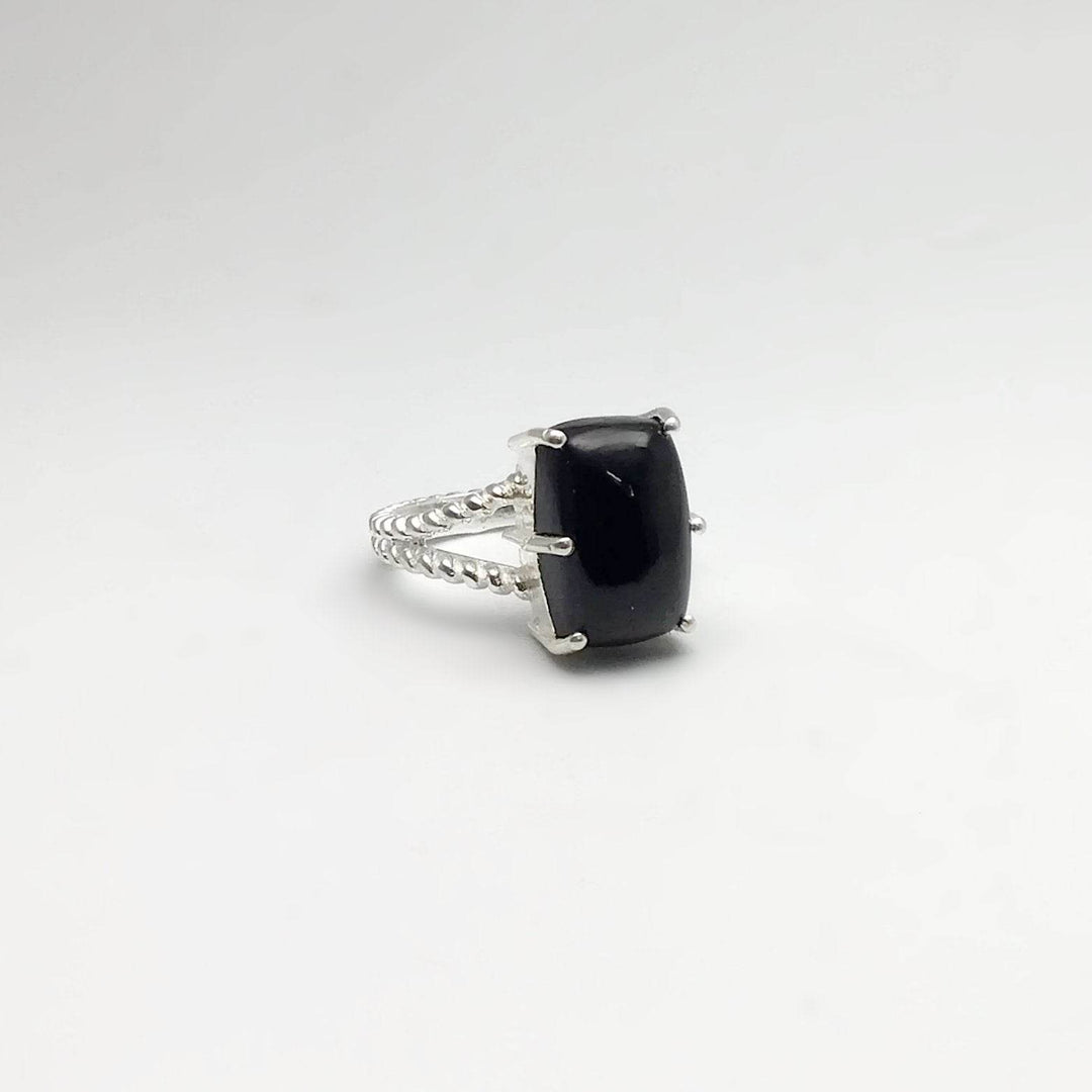 Black Onyx Ring-Rocks and Gems Canada