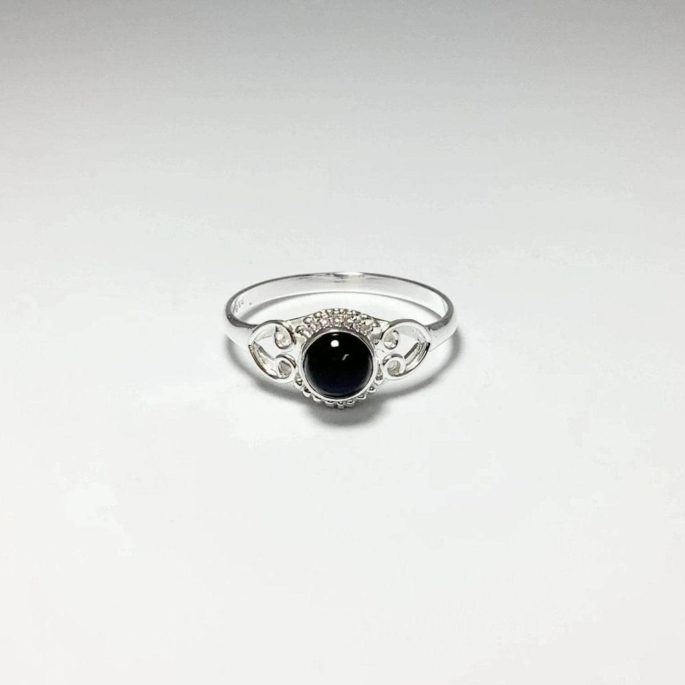 Black Onyx Ring-Rocks and Gems Canada