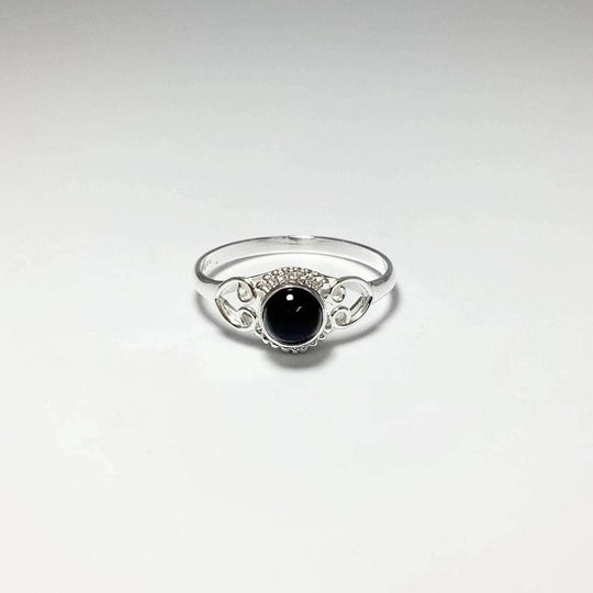 Black Onyx Ring-Rocks and Gems Canada