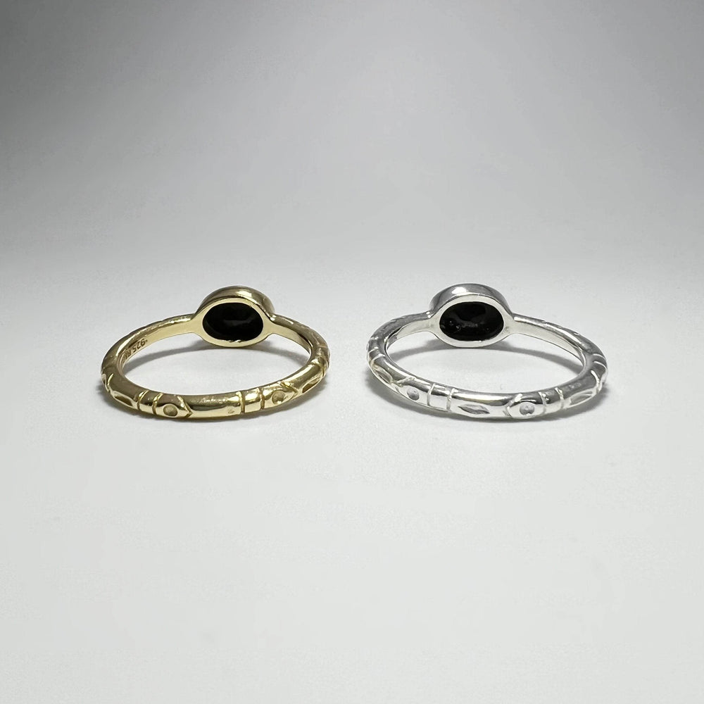 Black Onyx Ring-Rocks and Gems Canada