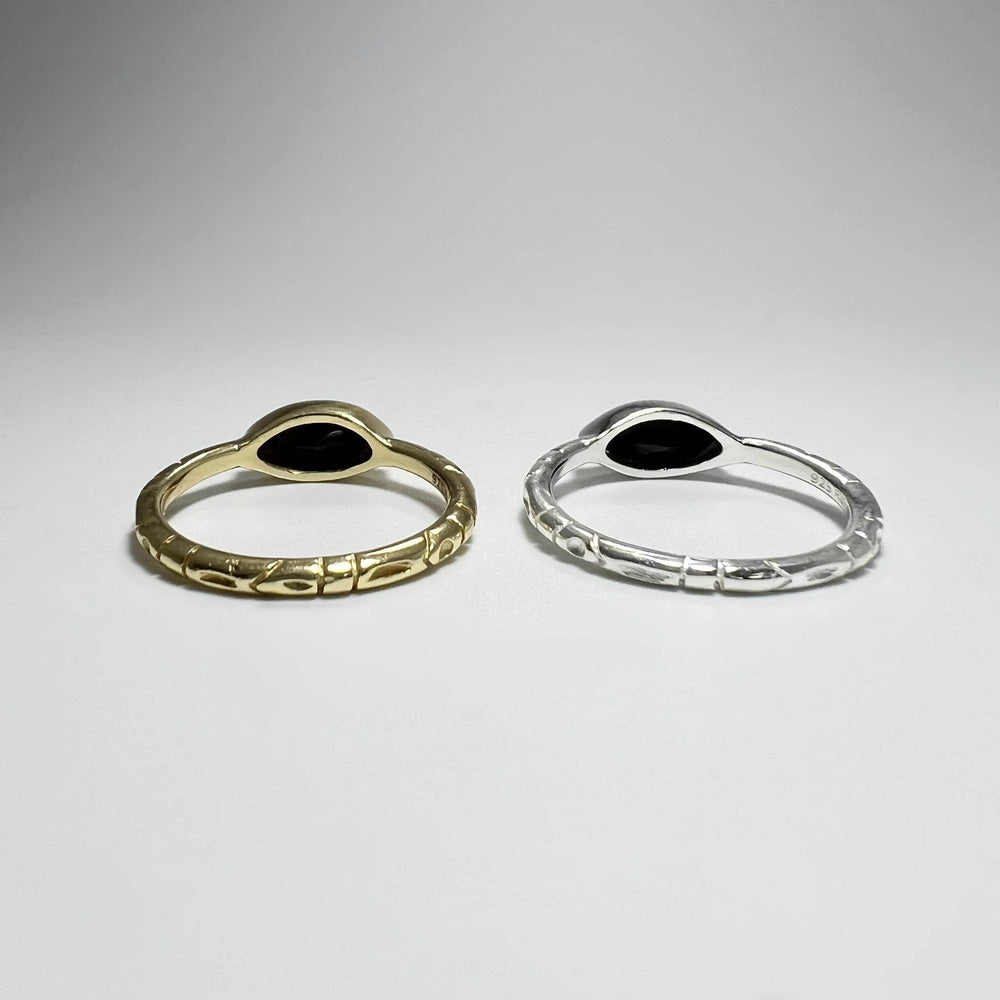 Black Onyx Ring-Rocks and Gems Canada