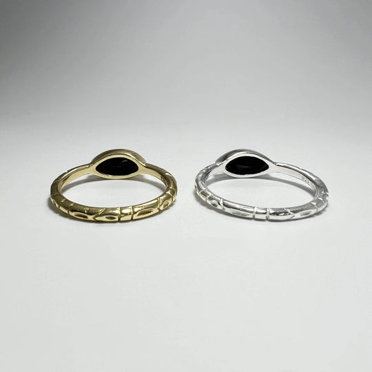 Black Onyx Ring-Rocks and Gems Canada