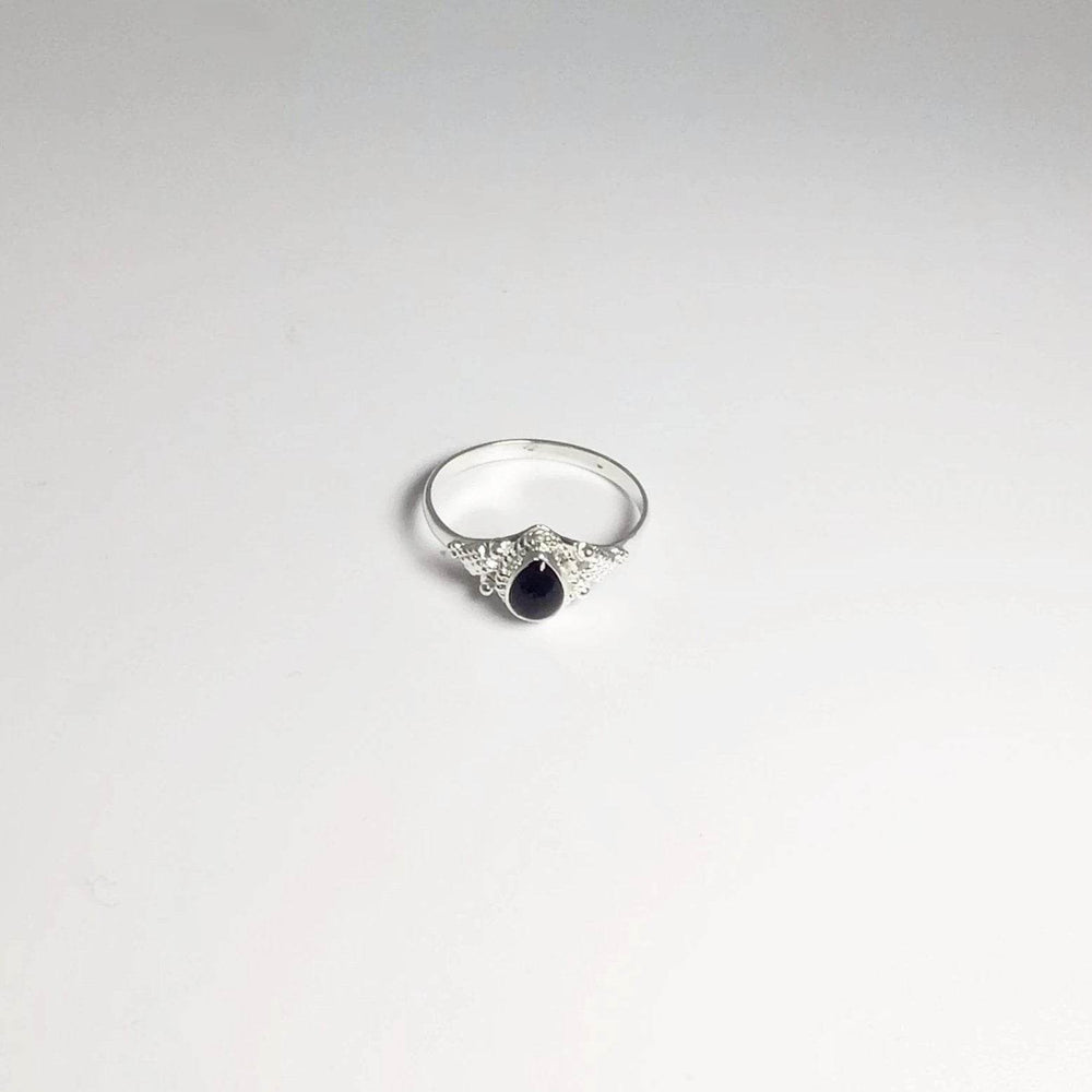 Black Onyx Ring-Rocks and Gems Canada