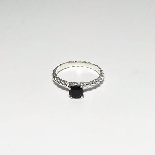 Black Onyx Ring-Rocks and Gems Canada