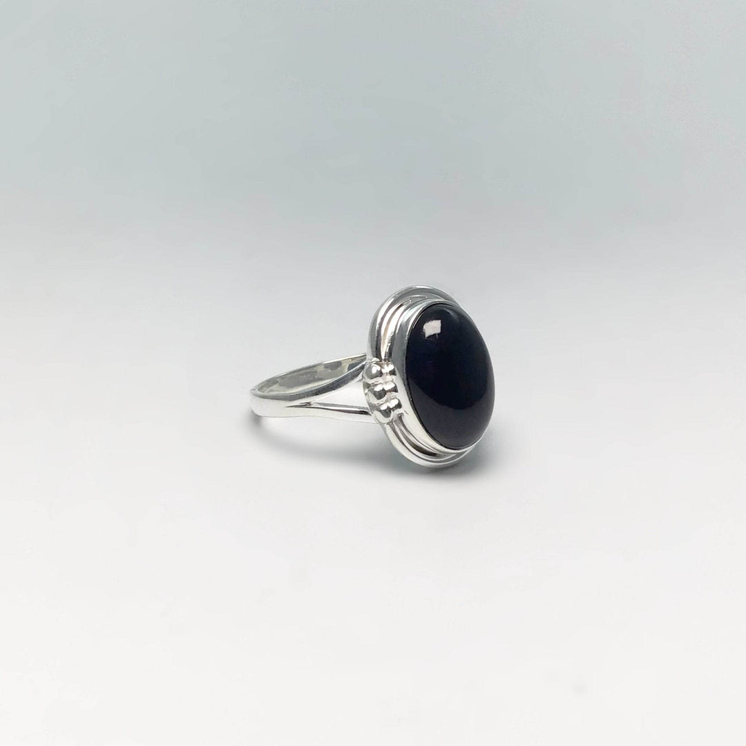 Black Onyx Ring-Rocks and Gems Canada