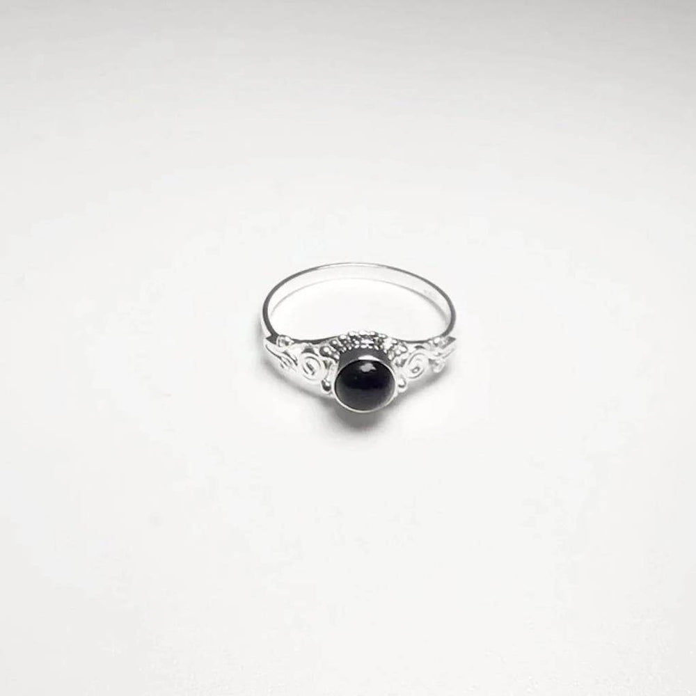 Black Onyx Ring-Rocks and Gems Canada