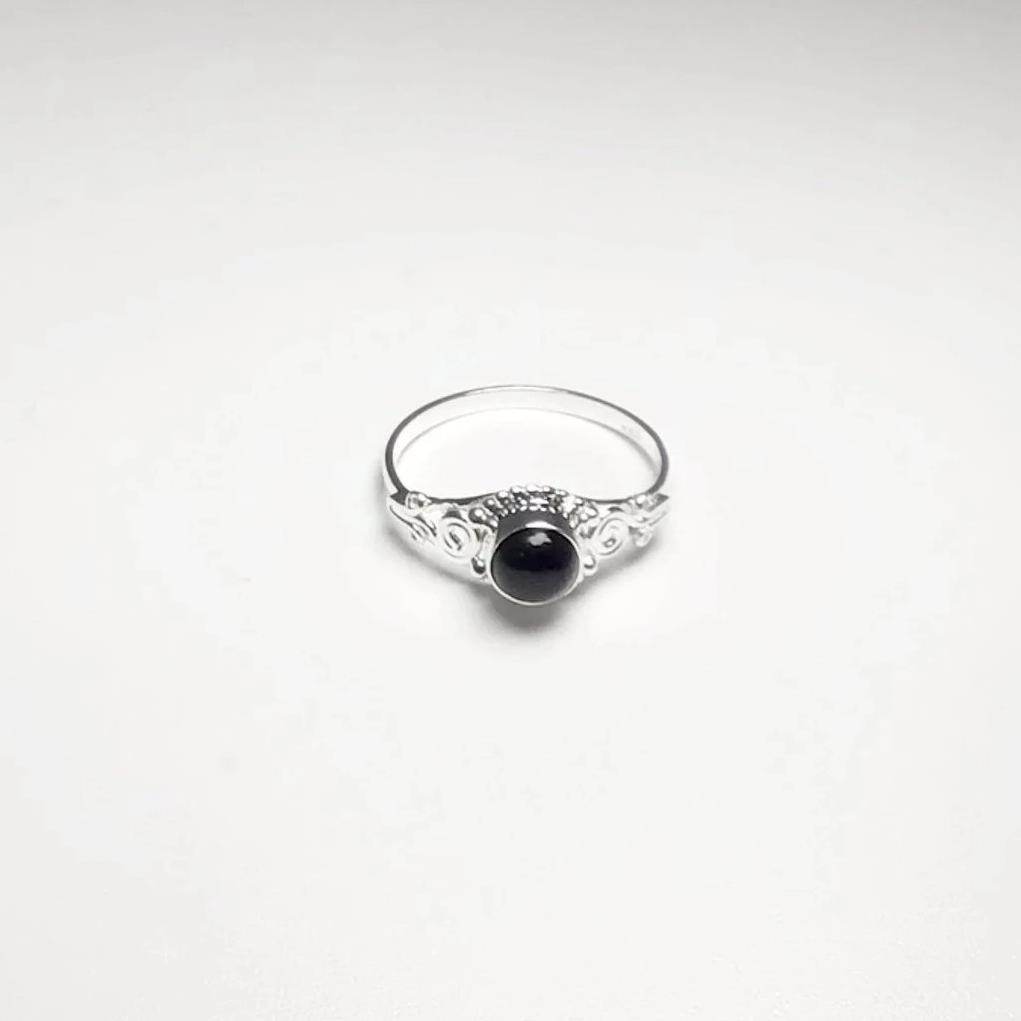 Black Onyx Ring-Rocks and Gems Canada