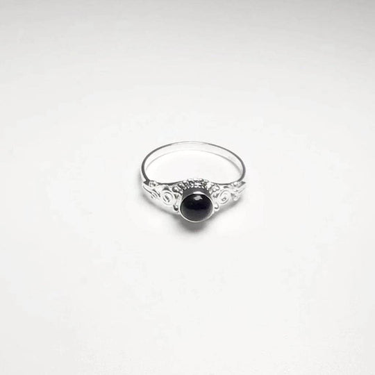 Black Onyx Ring-Rocks and Gems Canada